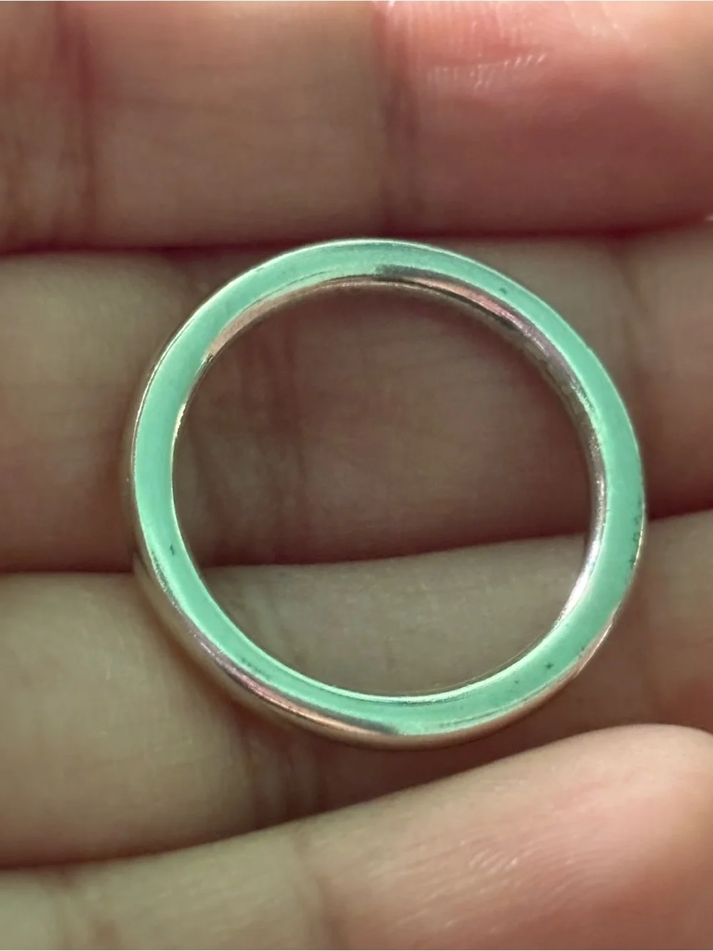 Pandora Polished Silver Band Ring